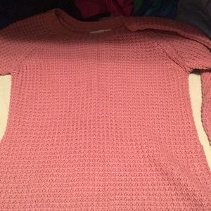 Knitted sleeve shirt